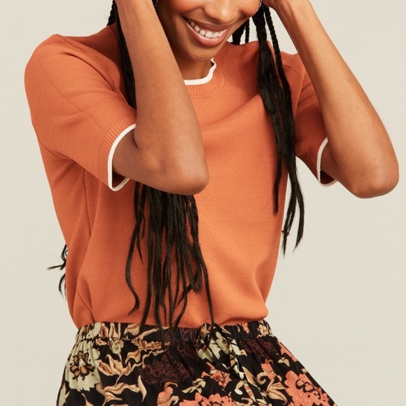 Roberta Roller Rabbit Sweaters - Roller Rabbit | Bryce Short Sleeve Sweater Tee Top